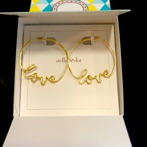 Stella & Dot Love Hoops